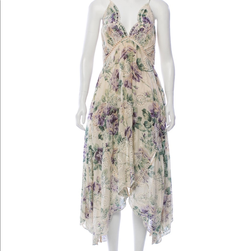 Zimmermann rare cotton maxi dress. size 1